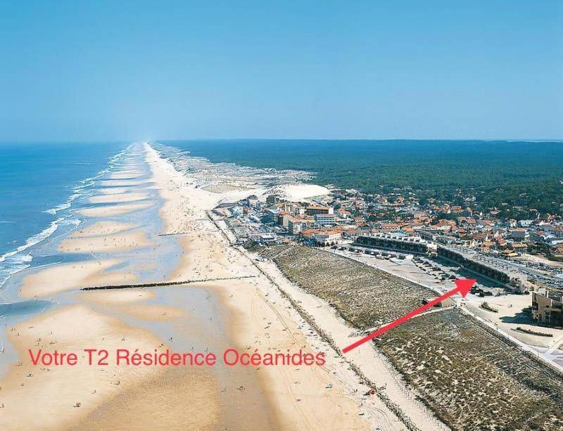 Appartement T2 Res Oceanides Vue Ocean, Parking Prive à Lacanau Extérieur photo